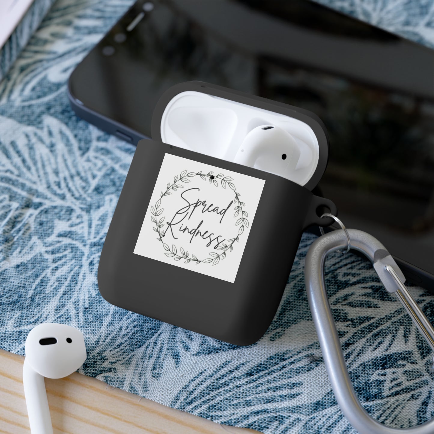 Spread Kindness AirPods Case Cover, Stylish AirPods Pro Case, Unique Gift for Music Lovers, Inspirational Earbud Case