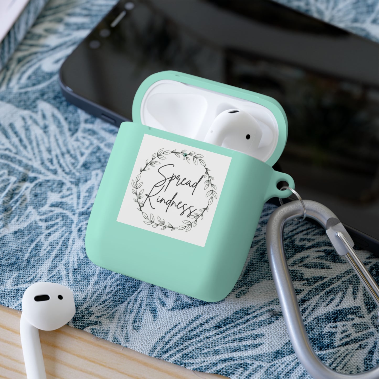 Spread Kindness AirPods Case Cover, Stylish AirPods Pro Case, Unique Gift for Music Lovers, Inspirational Earbud Case
