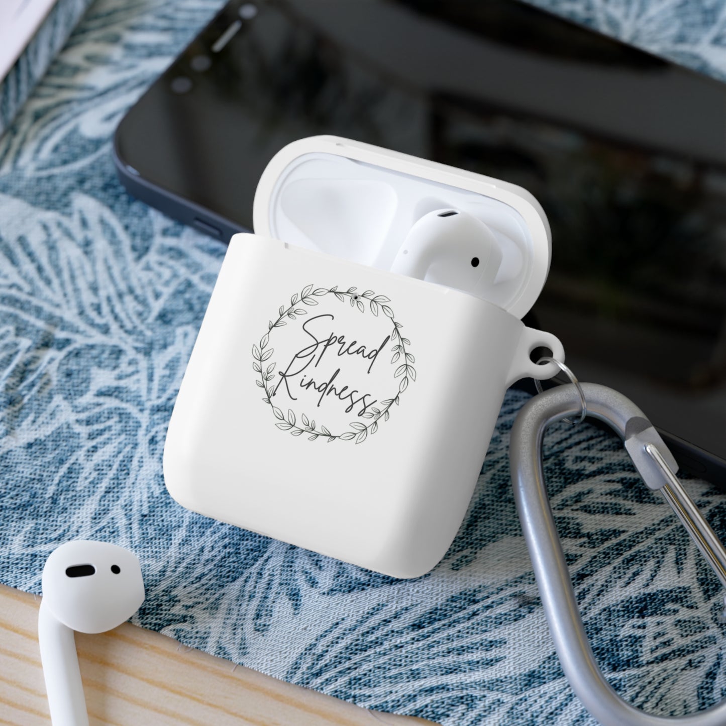 Spread Kindness AirPods Case Cover, Stylish AirPods Pro Case, Unique Gift for Music Lovers, Inspirational Earbud Case