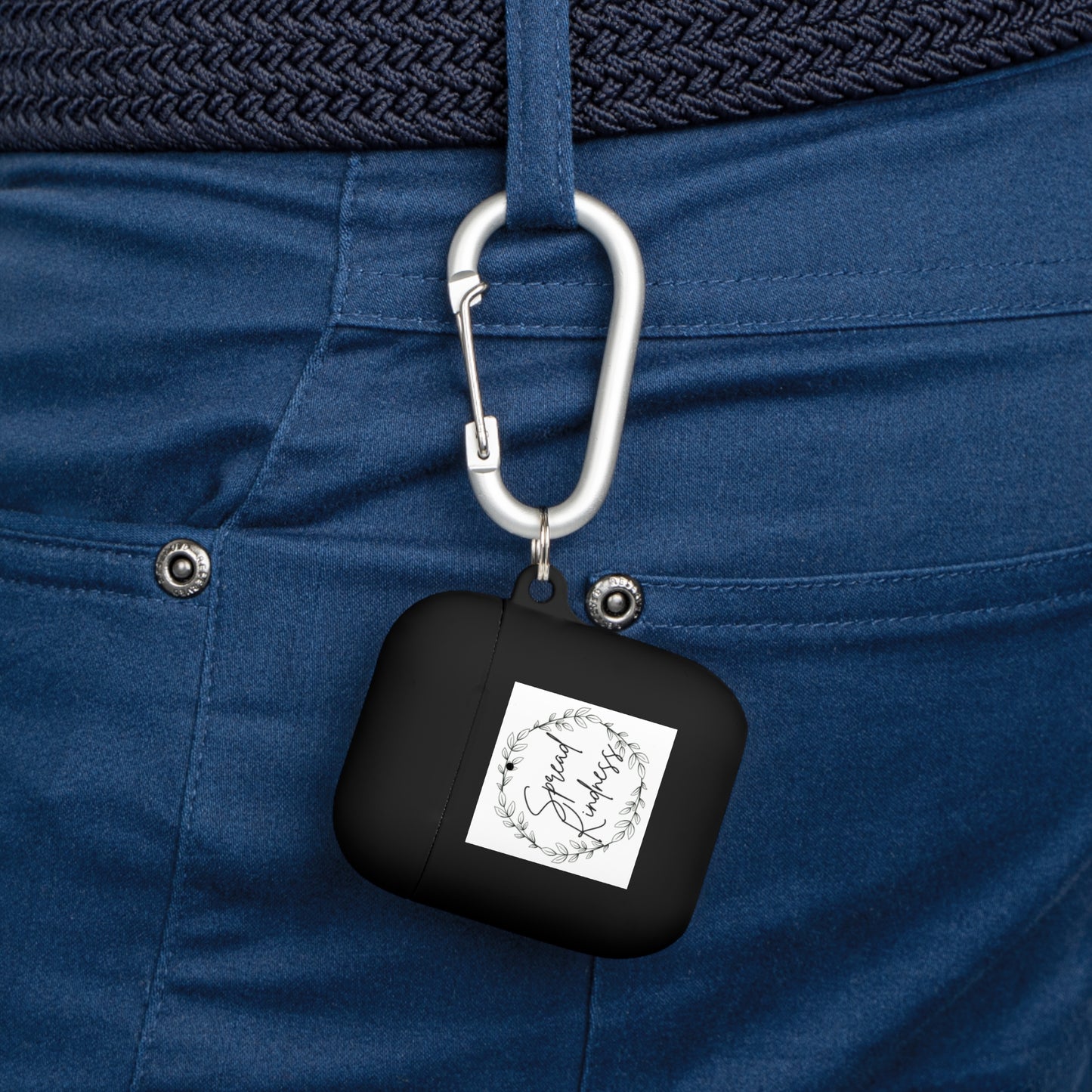 Spread Kindness AirPods Case Cover, Stylish AirPods Pro Case, Unique Gift for Music Lovers, Inspirational Earbud Case