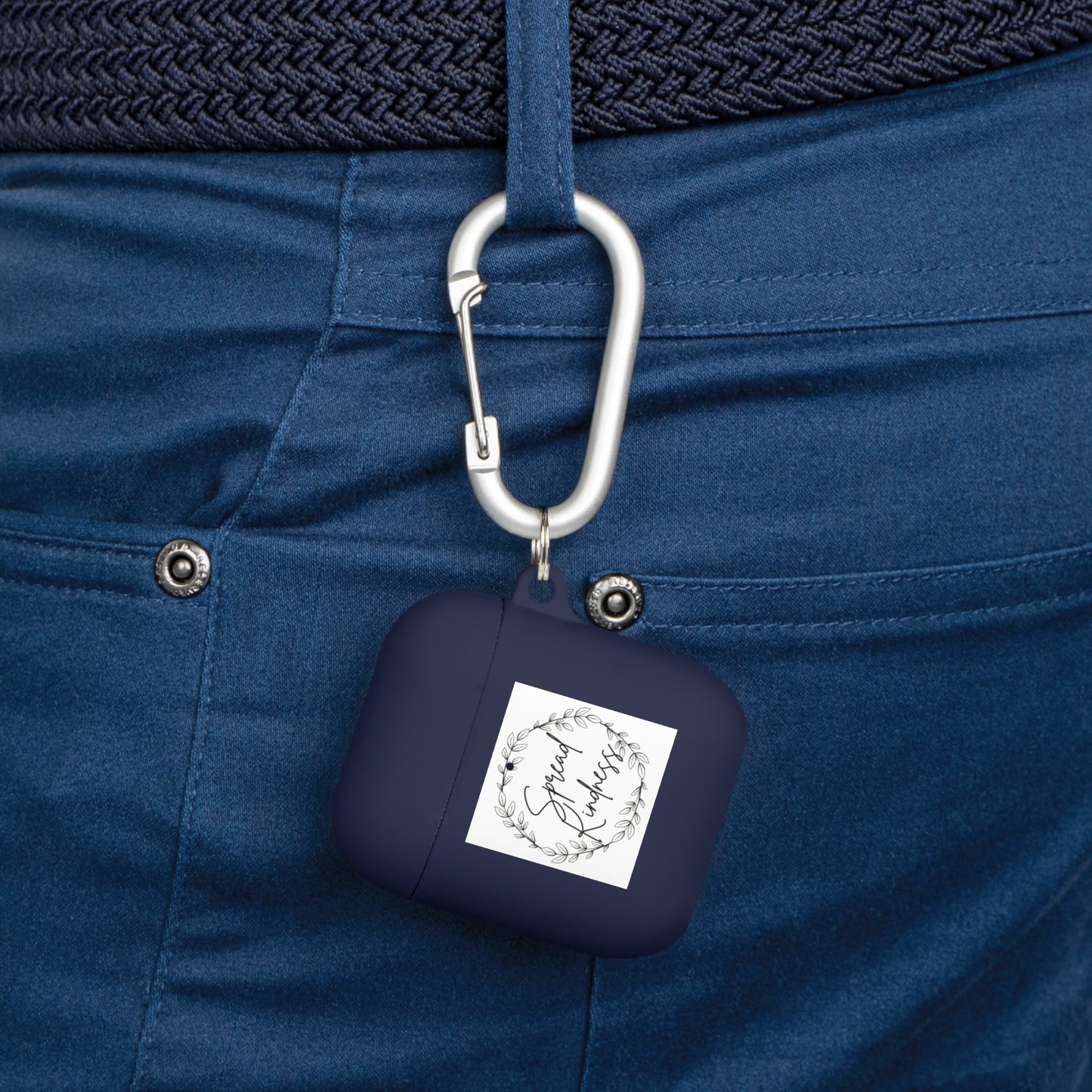 Spread Kindness AirPods Case Cover, Stylish AirPods Pro Case, Unique Gift for Music Lovers, Inspirational Earbud Case