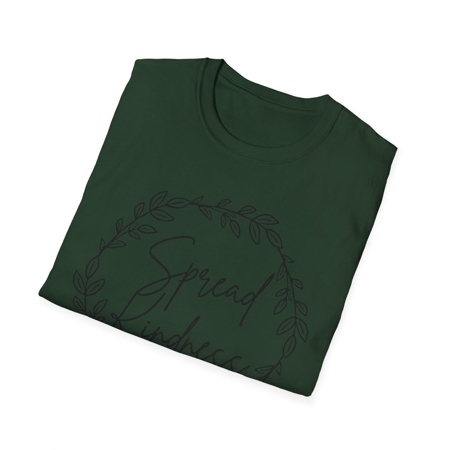 Spread Kindness Unisex Softstyle T-Shirt - Inspirational Gift, Casual Wear, Kindness Quotes, Everyday Comfort, Thoughtful Apparel