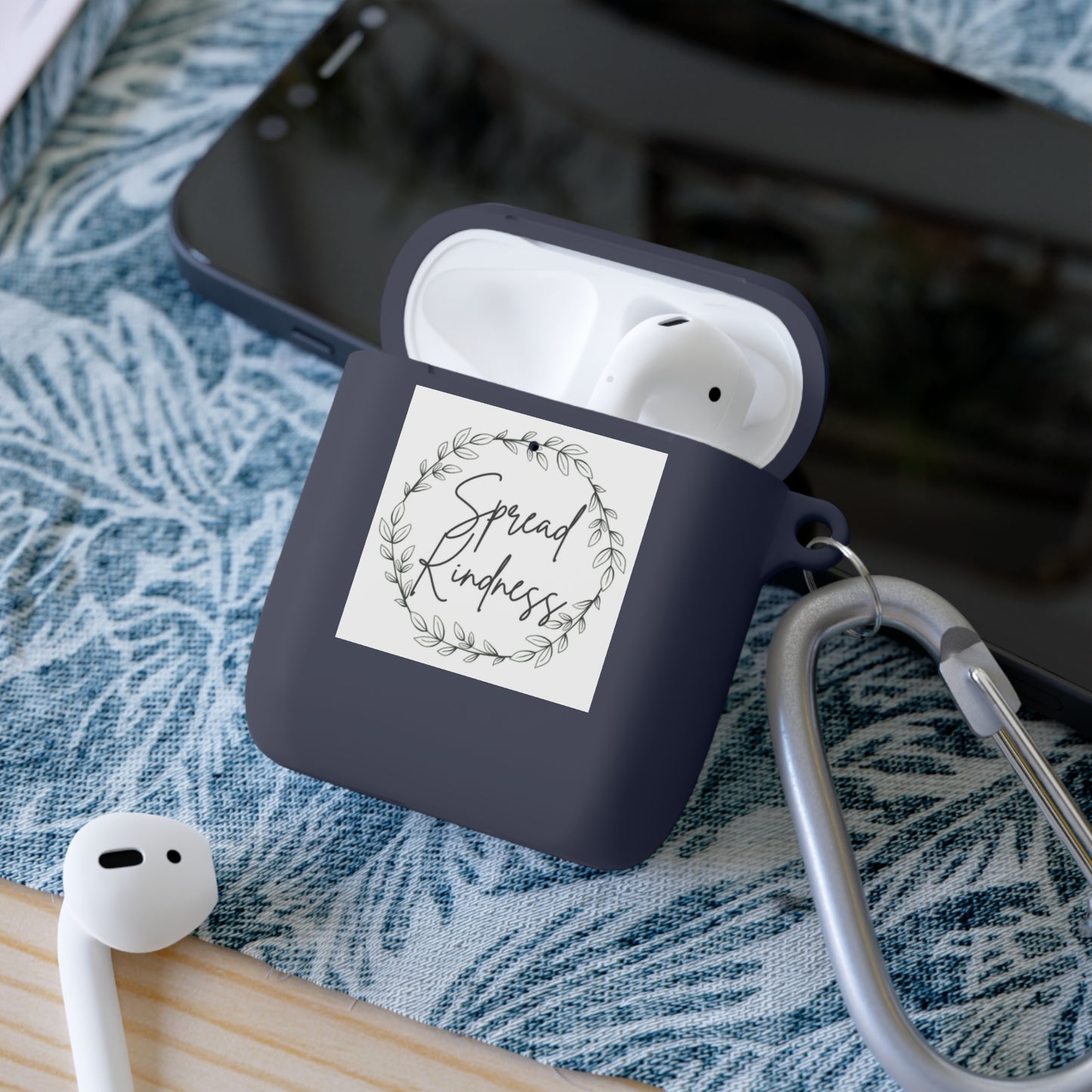 Spread Kindness AirPods Case Cover, Stylish AirPods Pro Case, Unique Gift for Music Lovers, Inspirational Earbud Case