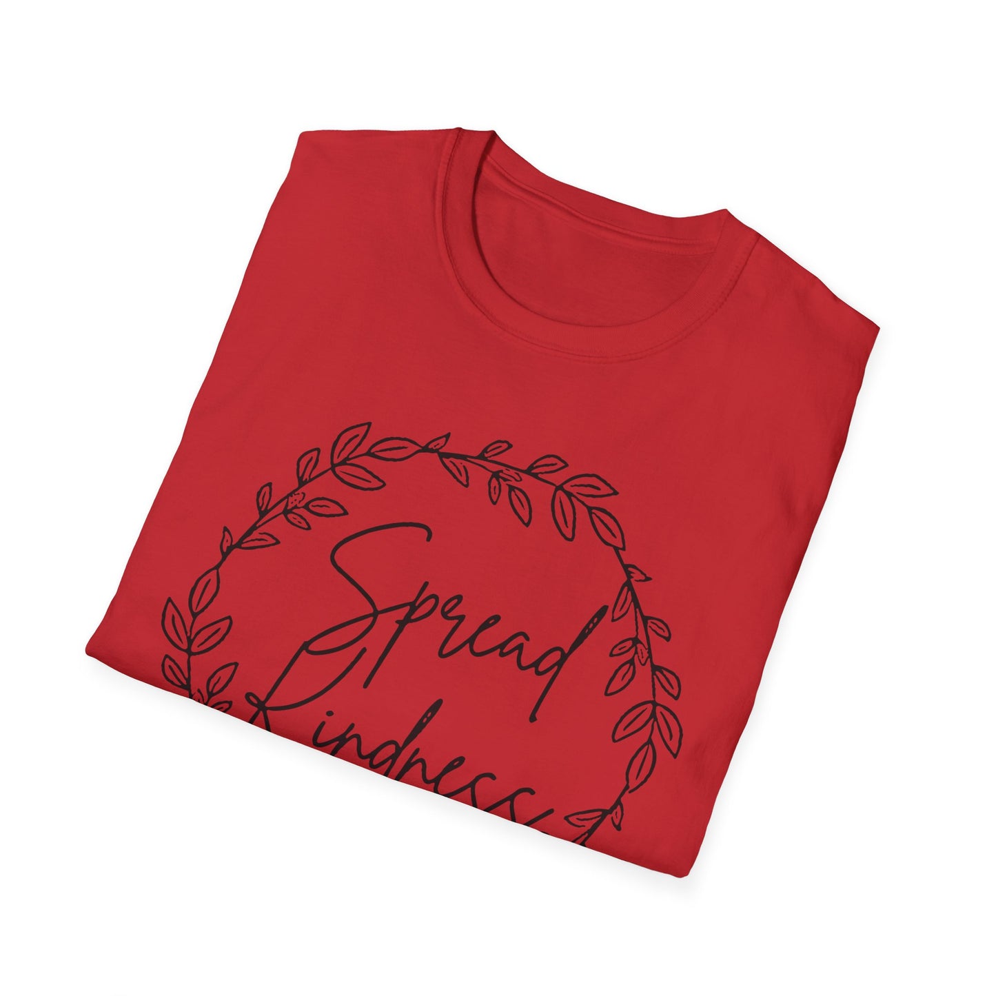 Spread Kindness Unisex Softstyle T-Shirt - Inspirational Gift, Casual Wear, Kindness Quotes, Everyday Comfort, Thoughtful Apparel