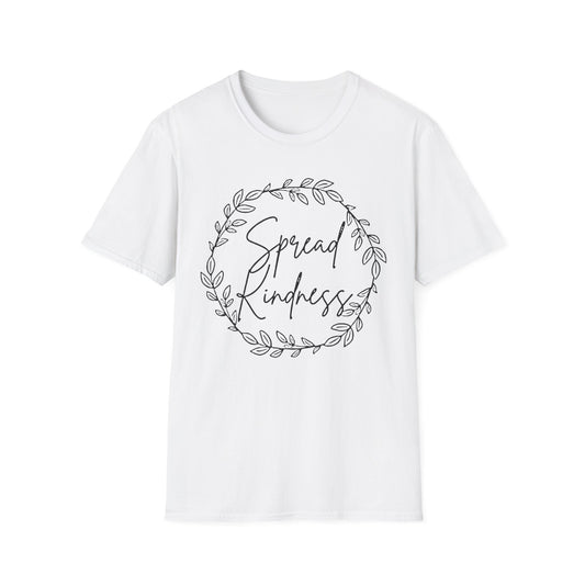 Spread Kindness Unisex Softstyle T-Shirt - Inspirational Gift, Casual Wear, Kindness Quotes, Everyday Comfort, Thoughtful Apparel